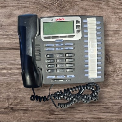 Allworx 9212  Programmable Key IP Phone - Black  Phone Cord W Stand