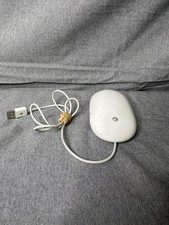 Apple Magic Mouse A1152 USB Wired Mighty Mouse - 19" cable - TESTED