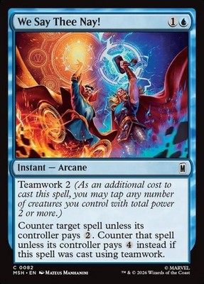 We Say Thee Nay! Marvel Super Heroes #82 Magic TCG