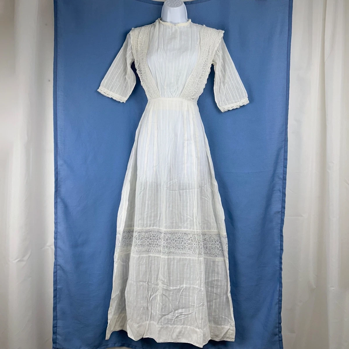 Lace White Edwardian Vintage Dresses for Women for sale | eBay