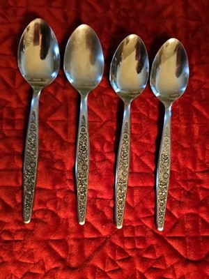 Interpur JARDINERA Daisy Stainless Teaspoons Japan Vintage