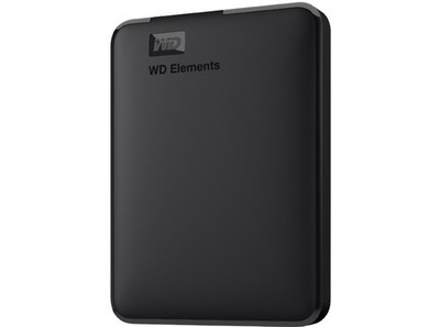WD Elements  Festplatte, 4 TB HDD, 2,5 Zoll, extern, Schwarz