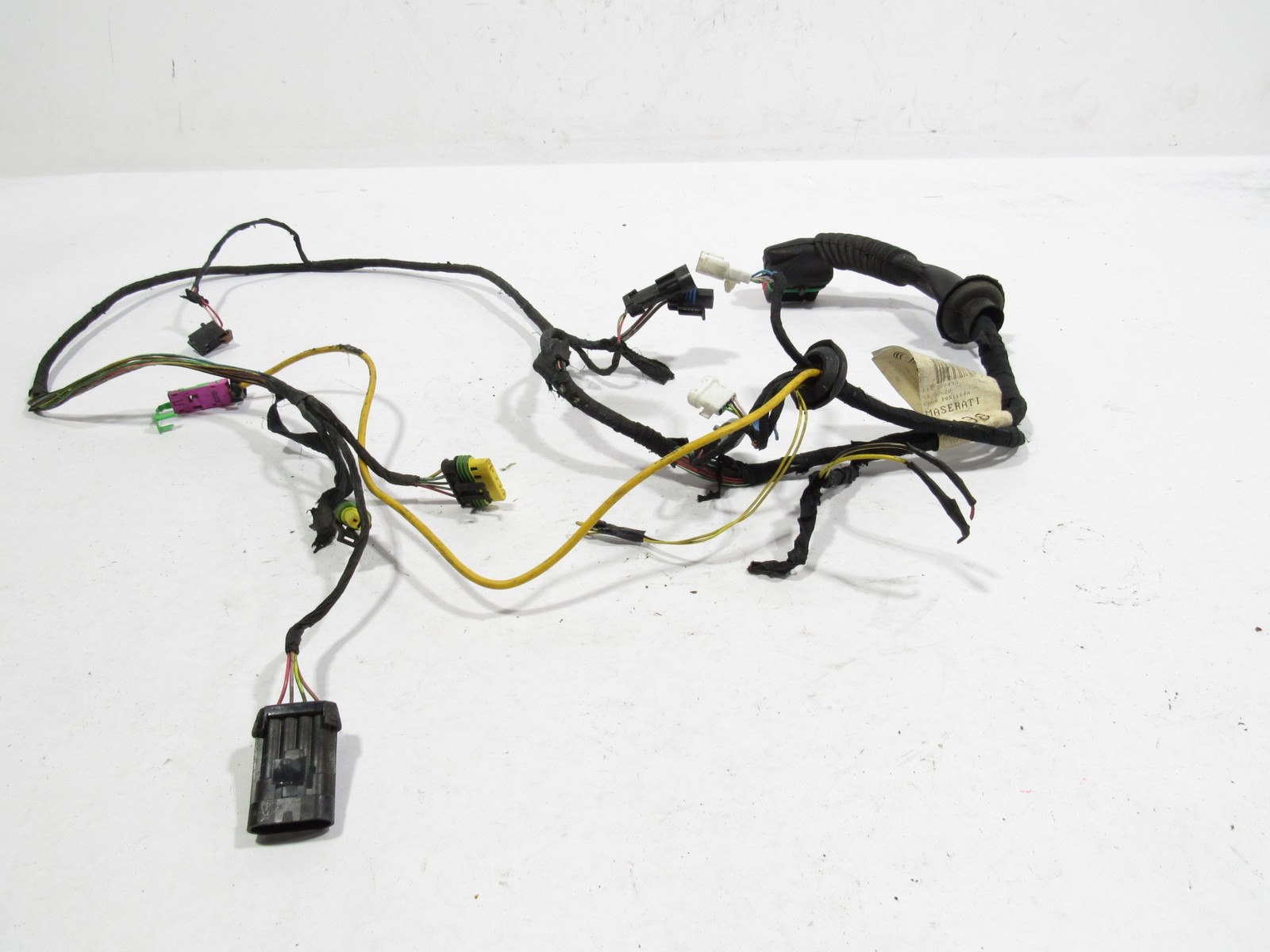 02-06 Maserati Coupe GT 2004 Front Left Door Wiring Wire Harness |