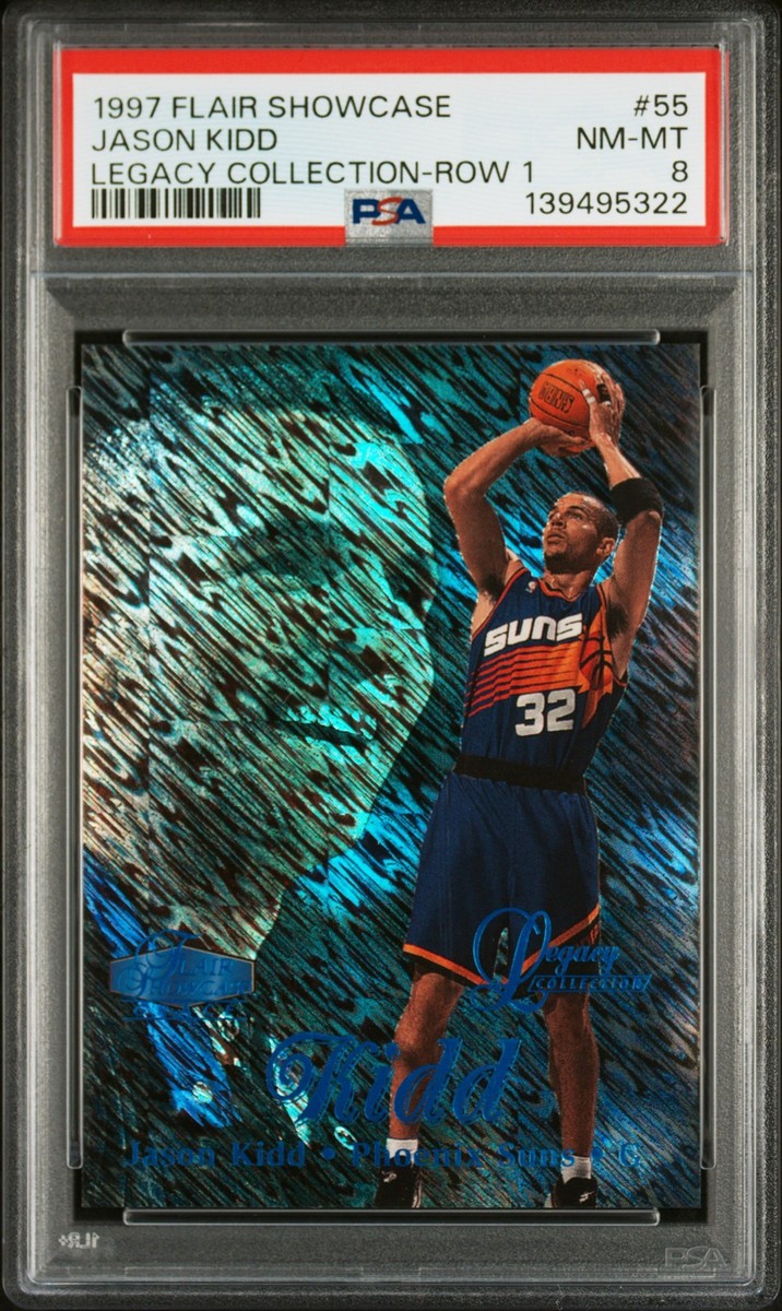 1997-98 Flair Showcase - Jason Kidd #55 Legacy Collection Row 1 