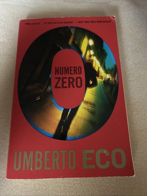 Numero Zero by Umberto Eco (2016, Trade Paperback)