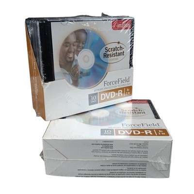 Imation ForceField DVD-R 8x 2hr 10-Disc Memory Protection Technology 2-Pack