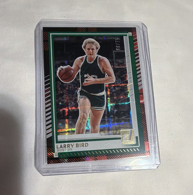 2025 Donruss Basketball Larry Bird Parallel #140 Celtics Serial Numbered 66/75