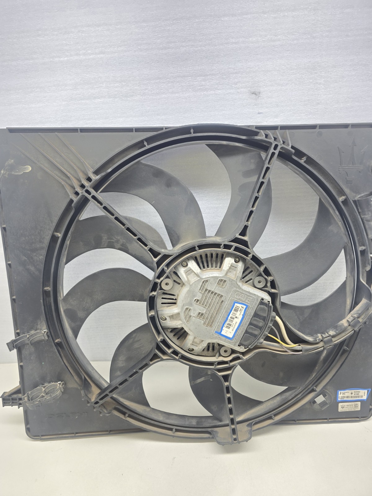 14 15 16 17 Maserati Ghibli 3.0L Radiator Cooling Fan w/Motor OEM