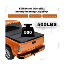 For 2020-24 Jeep Gladiator JT Pickup Truck Bed Hard Tri-fold Tonneau Cover L