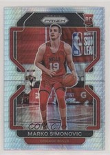 2021-22 Panini Prizm Hyper Prizm Marko Simonovic #166 0c6
