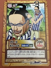 Mr.3 One Piece Trading Card TV Anime BANDAI 2001 Giapponese C419