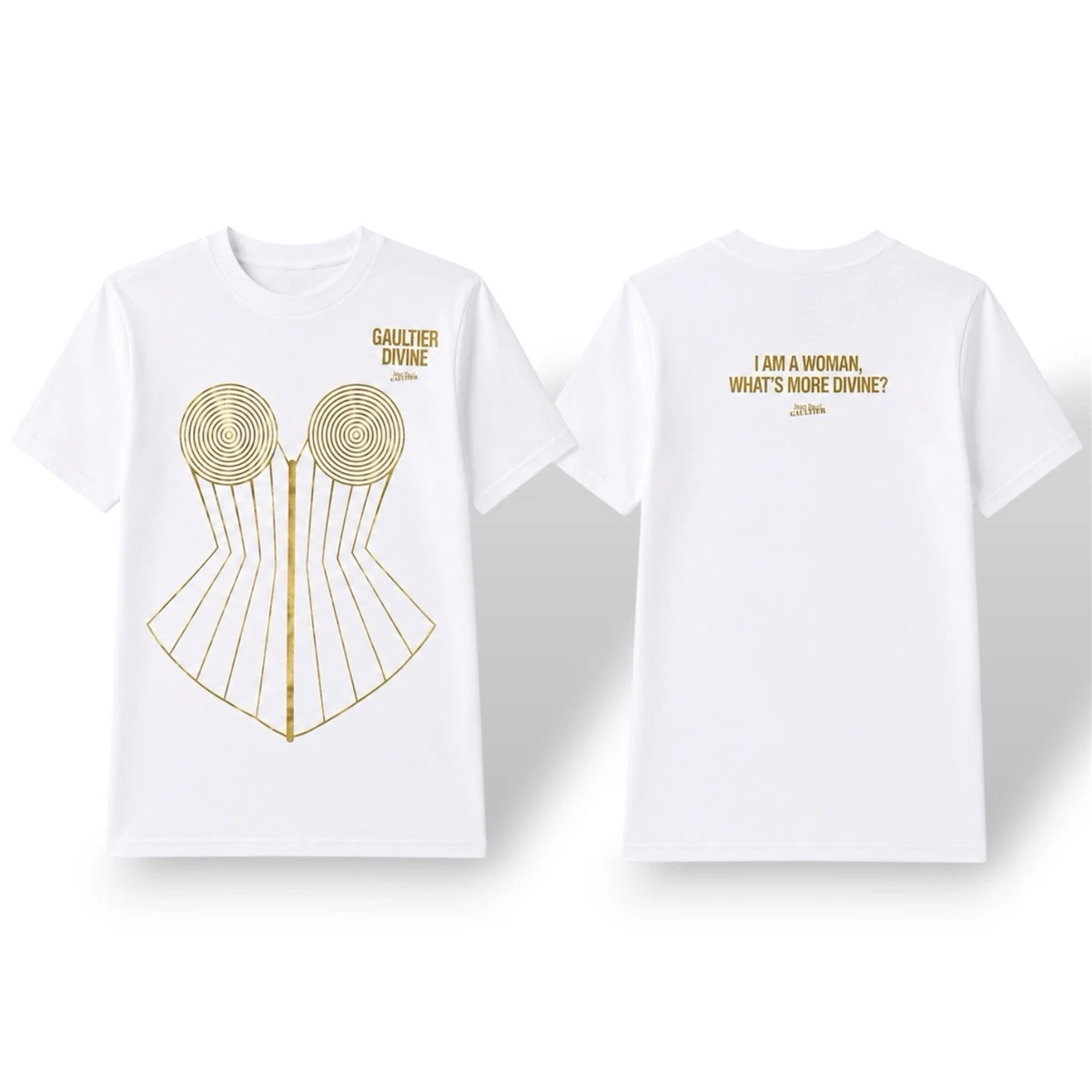 Jean Paul Gaultier White T-Shirts for Men for sale | eBay
