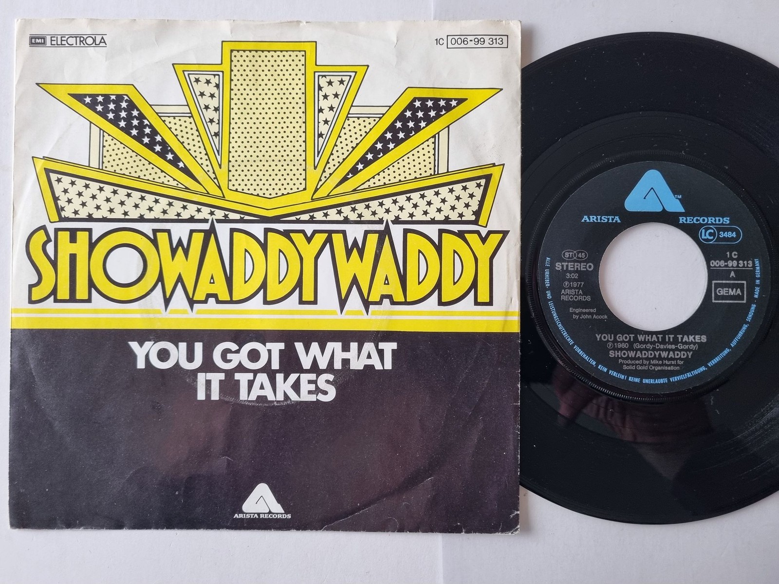 Showaddywaddy - You Got What It Takes 7'' Vinyl Germany