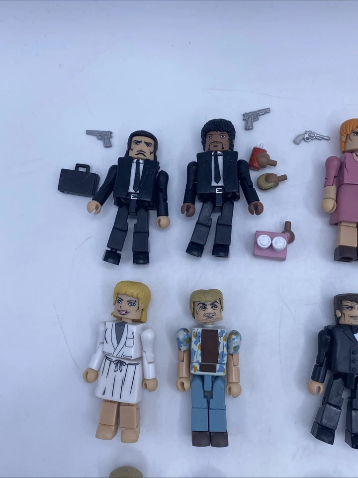 Lote Minimates de 16 Pulp Fiction-Quentin Tarantino Foto 2 de 4