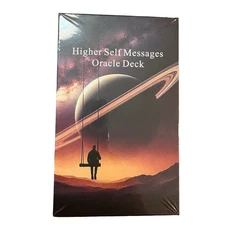Higher Self Messages Oracle Deck, 40 Cards, Oracle Cards For Self-reflection