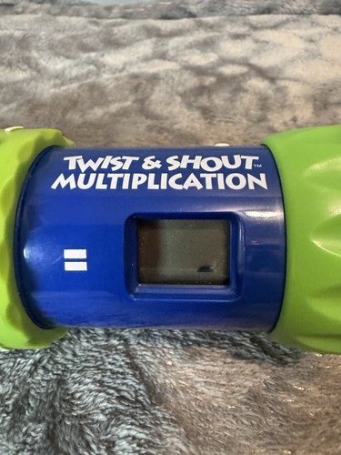 Leap Frog Twist And Shout Multiplication Learning Math Game Working Vintage 1998 - Picture 3 of 14