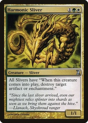 Harmonic Sliver (1) - Time Spiral - EX/NM - 4RCards