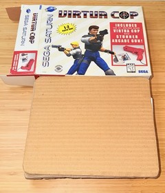 Sega Saturn VIRTUA COP With Game & Stunner Gun BRAND-NEW With Box Never Used.