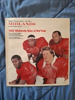 The Omaha World Herald Magazine Of The Midlands January 1 1984 Husker Backfield