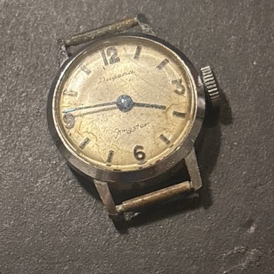 E12 VTG Mechanical DUGENA JONGSTER Ladies Watch Runs-Working As Is Conditions