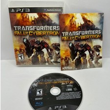 Transformers Fall of Cybertron Sony PS3 PlayStation 3 Complete CIB Tested