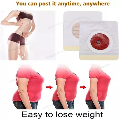 10/50/100 Pcs Slim Patch Weight Loss Slimming Diets Pads Detox Burn Fat Adhesive - Picture 7 of 21