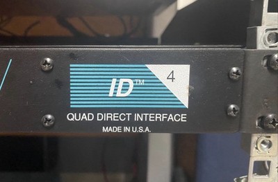 Peavey Quad Direct Interface Rack Mount Unit Fully Functional