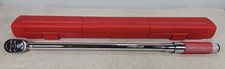 Snap-on Tools Qd3r250 12 Torque Wrench 50-250 Ft Lb W Case Snap-on Tools Qd3r250 12 Torque Wrench 50-250 Ft Lb W Case