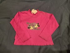 Vintage Disney Mickey's Stuff Long Sleeve Shirt Mickey  Minnie Size 3T