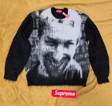 Supreme New Aphex Twin Supreme Black Mohair S...