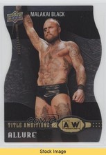 2022 Upper Deck Allure AEW Title Ambitions Malakai Black #TA-32 READ 17tg