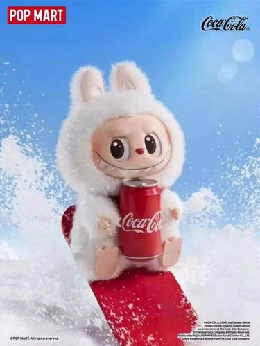 Authentic POPMART THE MONSTERS Labubu Coca-Cola Series Plush Figure toy gift NEW - Picture 2 of 15
