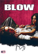 JOHNNY DEPP SIGNED GEORGE JUNG BLOW 12X8 PHOTO (ACG CERT AG18808)