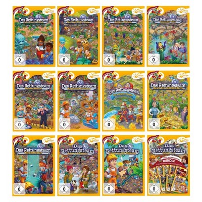 Das Rettungsteam 1-19 PC Spiele zur Auswahl Zeit Management auf Disc NEU&OVP