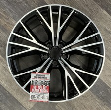 Audi S7 A7 2015 2016 2017 2018 58983 aluminum OEM wheel rim 20 x 9 CNC Black