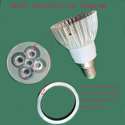 NW 3W 3x1w E27/GU10/MR16 UV Ultraviolet Purple Light LED Bulb Lamp 85-265V/12V - Picture 9 of 15