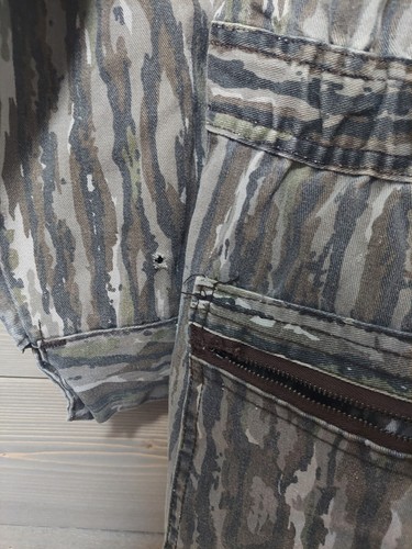 Camo Coveralls Vintage Liberty Rugged Outdoor Gear Realtree Sz Large Distressed - Picture 11 of 13