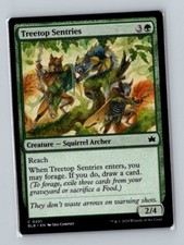 4x MTG - Treetop Sentries (0201) - Bloomburrow - BLB - NM PLAYSET