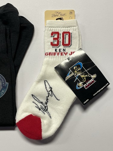 Griffey Jr Four Pair Of New Socks. 40% Off Tee Shirts And Hats (Minus UDA)! - Picture 5 of 5