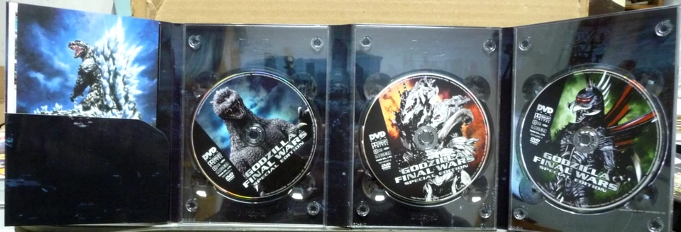 GODZILLA Final Wars SPECIAL EDITIOIN (3-DVD Box Set Japan) Region-2 SUPERB - Image 3 of 3