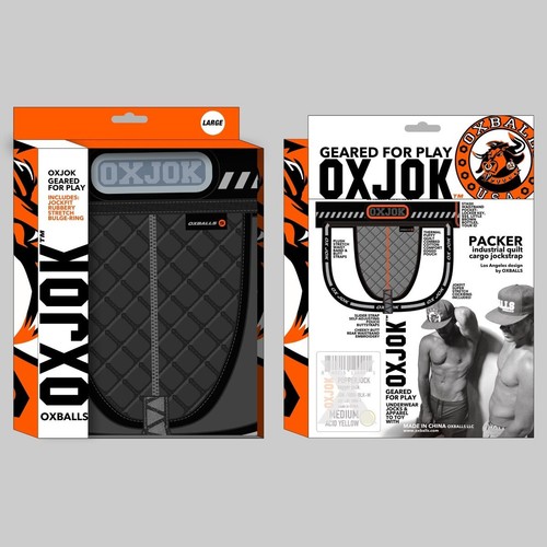 OXBALL PADDED JOCKSTRAP PACKER CARGO JOCK STRAP MENS UNDERWEAR ATHLETIC SUPPORT - Picture 7 of 9