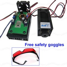 445nm 450nm 2000mW 2W Blue Laser Module TTL CNC Cutter Engraving Free goggles