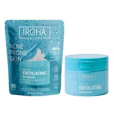 Iroha nature tamponi tonici pelle inclini all'acne anti inestetismi 50 unità tamponi