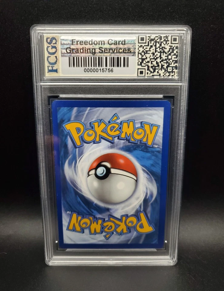 Feebas [Reverse Holo] #37 Pokémon Evolving Skies - Graded 9 [FCGS] MINT - Image 2 of 2