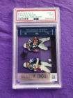 Tom Brady Rookies Stars Ticket Masters SILVER /750 Corey Dillon 2004 Leaf PSA 9