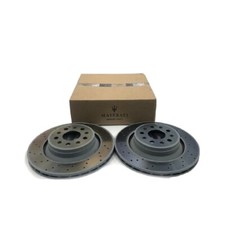 Original Maserati Levante S Bremsscheiben Satz hinten 670032414 + 670105706