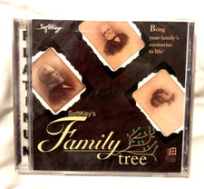 Softkey Family Tree Platinum: Vintage Windows 3.1/95/98 Genealogy Memories CD 