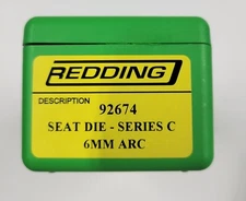 92674 REDDING STANDARD SEATING DIE - 6MM ARC - NEW IN BOX - FREE SHIP
