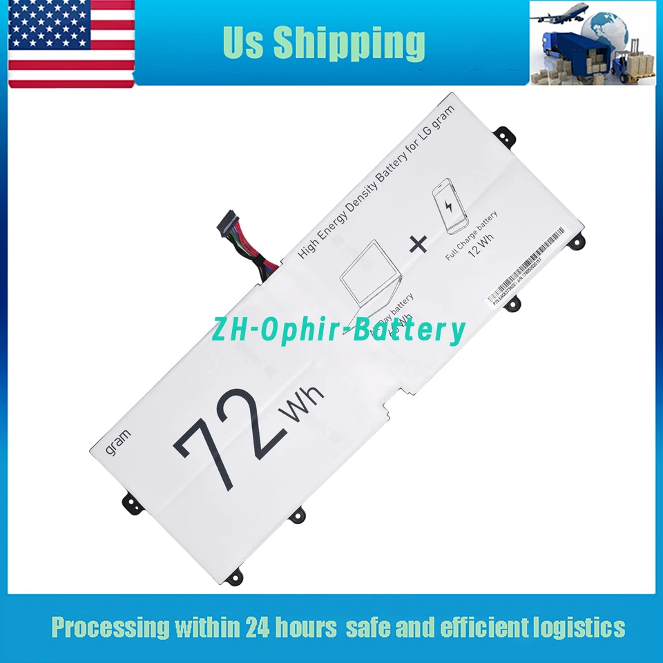 Nueva Batería LBS1224E para LG Gram 13Z980 13Z990 14Z980 15Z990 17Z990 Foto 2 de 4