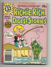 Cover of Richie Rich Digest Stories #7